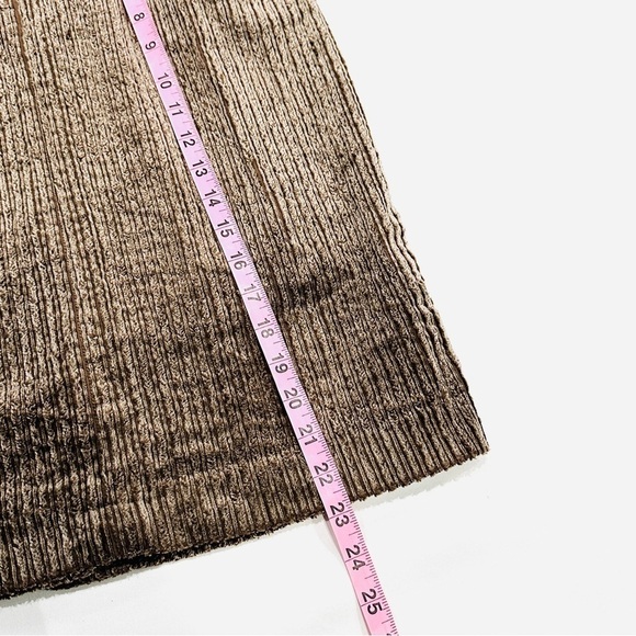 Vintage BFA Classics Brown Corduroy Broad Wale Midi Skirt - Picture 4 of 8